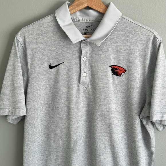 Nike Oregon State University Beavers Men’s Polo Shirt Size Large - Picture 4 of 10
